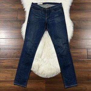 Imogene + Willie Women's Size 30 R Dark Wash Lucy Blue Lucy Skinny Denim Jeans